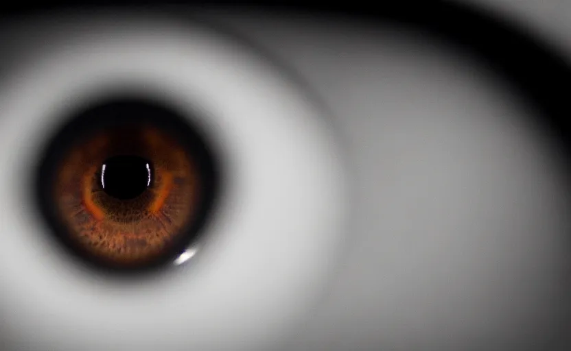 Prompt: extreme macro shot of an human eye pupil