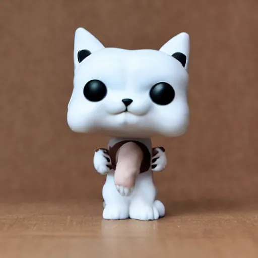 Prompt: munchkin cat funko pop