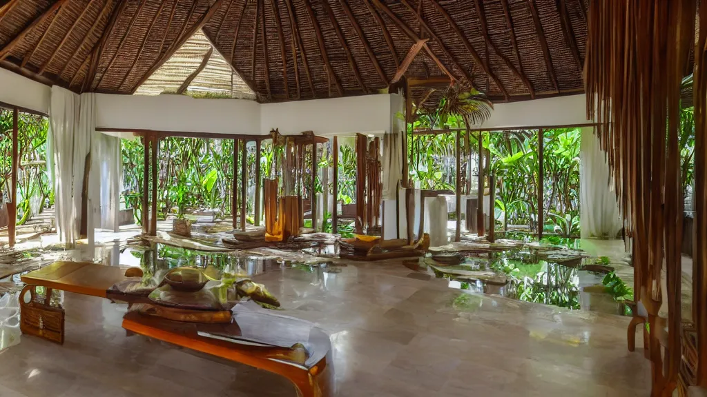 Image similar to bali interior indoor architecture