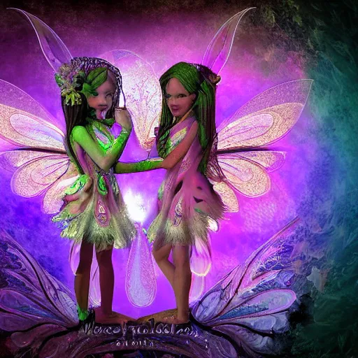 Prompt: fractal fairies | fractal worlds 5