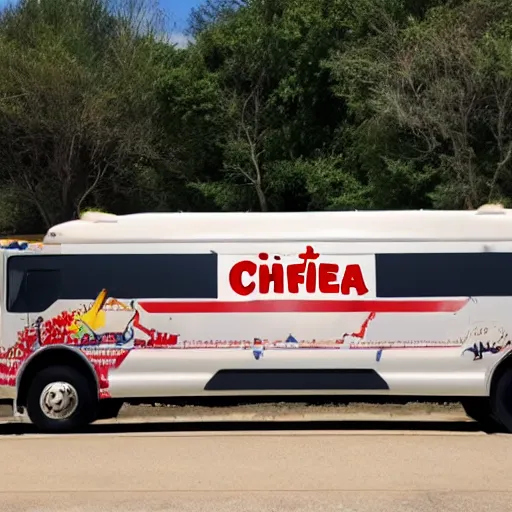 Image similar to Chikfila Battle Bus