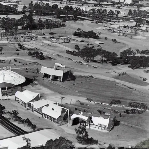 Image similar to old photos of the 1 9 9 0 s potato theme park in queensland