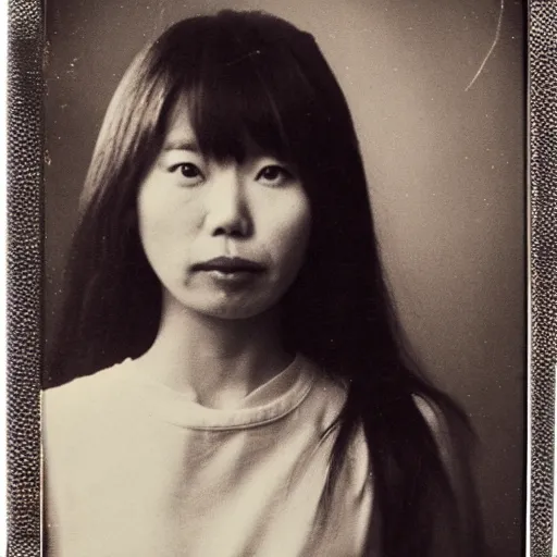 Image similar to Mariya Takeuchi, ambrotype