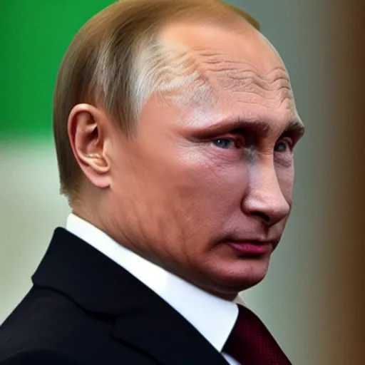 Image similar to Vladimir Putin in a Tu Tu