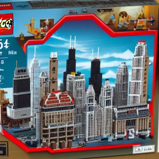 Image similar to Lego Chicago