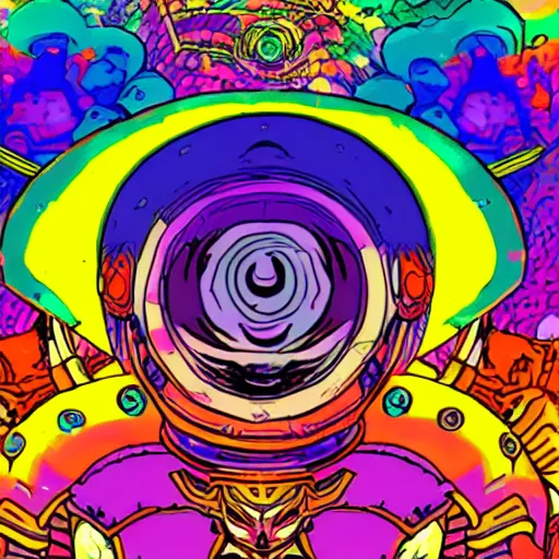 Prompt: Chronotrigger Zeal, psychedelic