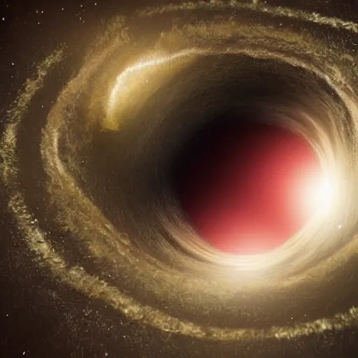 Prompt: scientists accidentally creating a black hole in their lab, photorealistic