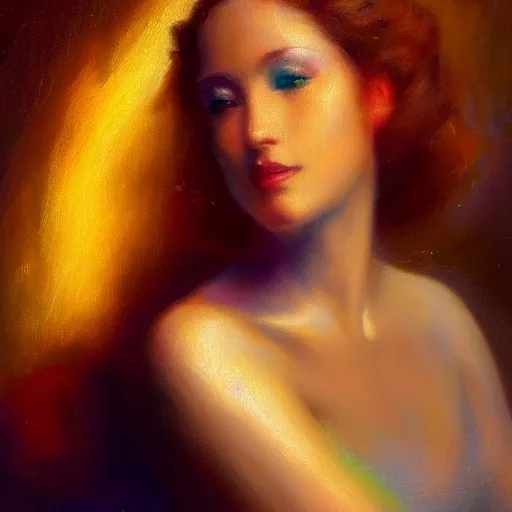 Prompt: a messy painting using all known skin tones by delphin enjolras, highly detailed, sharp focus, trending on artstation, 3 4 years old