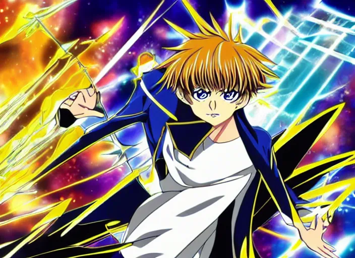 Prompt: flawless key visual from kaiba ( 2 0 0 8 )