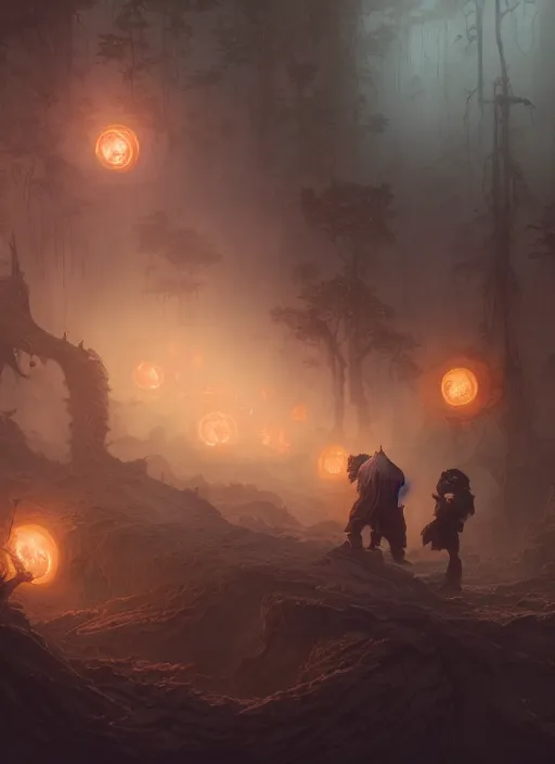 Image similar to darksydephil, stephen bliss, unreal engine, greg rutkowski, ilya kuvshinov, ross draws, hyung tae and frank frazetta, tom bagshaw, tom whalen, nicoletta ceccoli, mark ryden, earl norem, global illumination, god rays, detailed and intricate environment