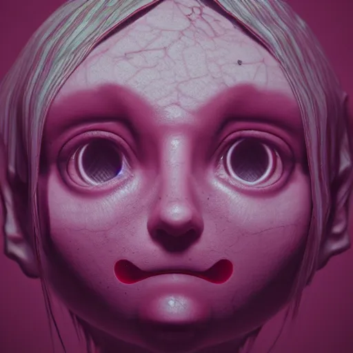 Image similar to silent hill remake but kawaii, in the style of james jean jamie hewlett, artstation trending, 8 k, 3 d render, photorealistic, volumetric lighting caustics, pink