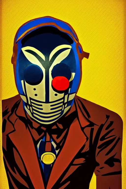 Image similar to masked boy palestine. pop art, pixel, bioshock art style, face features, body features, ultra realistic art, digital painting, concept art, smooth, sharp focus, illustration, intricate, without duplication, elegant, confident posse, art by artgerm and richard hamilton and mimmo rottela, kirokaze and paul robertson