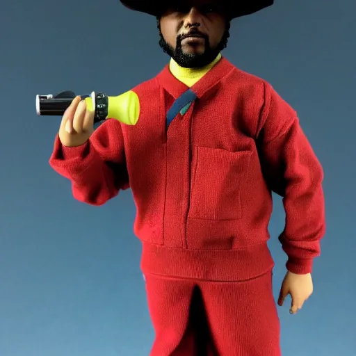 Image similar to schoolboy q, as an action figure, ebay photo