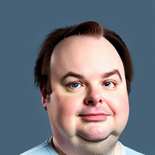 Image similar to rich evans, head and shoulders studio photo