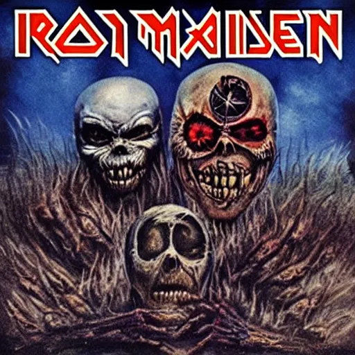 Image similar to “Iron Maiden album cover”