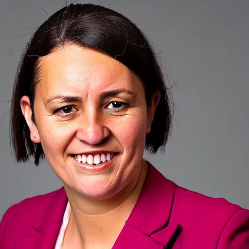 Prompt: a female member of parliament for aotearoa new zealand