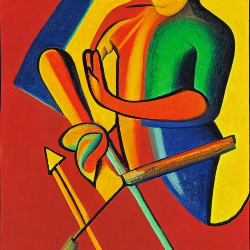 Image similar to The The afterlife of Deity, crayon, by Max Pechstein, Milton Glaser, Fantasy Realism