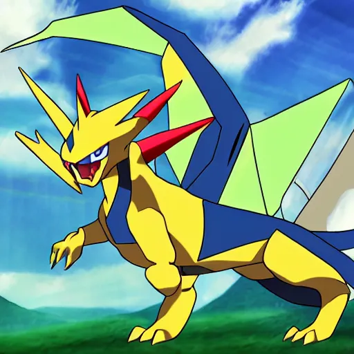 Image similar to dragon type pokemon