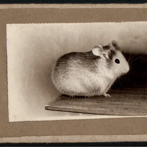 Prompt: a monoline picture of a hamster