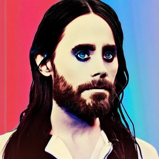 Prompt: jared leto made of legos