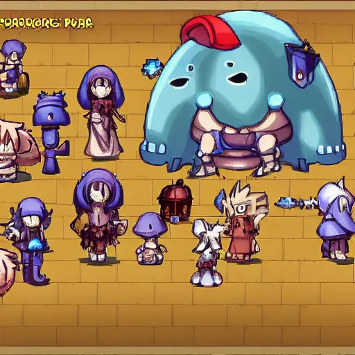 Ragnarok Online anime characters (made by me) : r/PixelArt