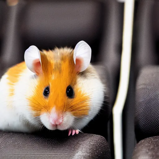 Prompt: photo of the cinema screen, a movie about hamsters, unedited, sharp focus, 8 k