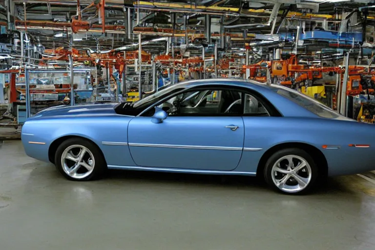 Image similar to muscle car of ukrainian manufacturing ( 2 0 0 5 )