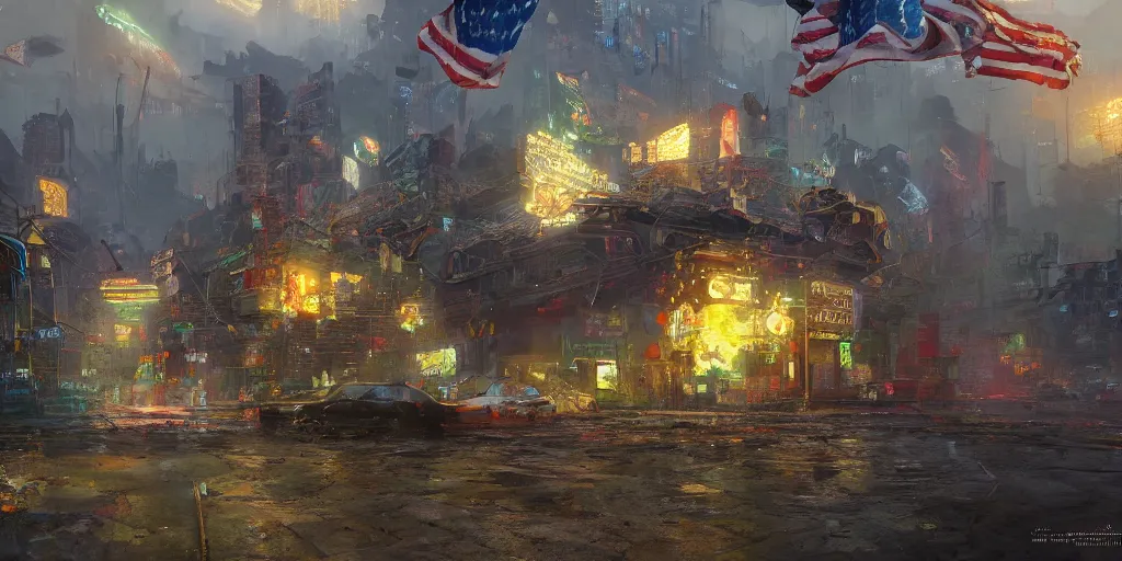 Image similar to and if america is to be a great nation, this must become true. ultrafine highly detailed hyper colorful illustration, sharp focus, rozalski, craig mullins, federico pelat, unreal engine highly rendered, global illumination, radiant light, intricate and detailed environment