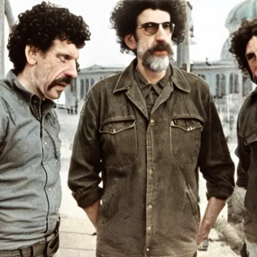 Prompt: coen brothers in the soviet uion