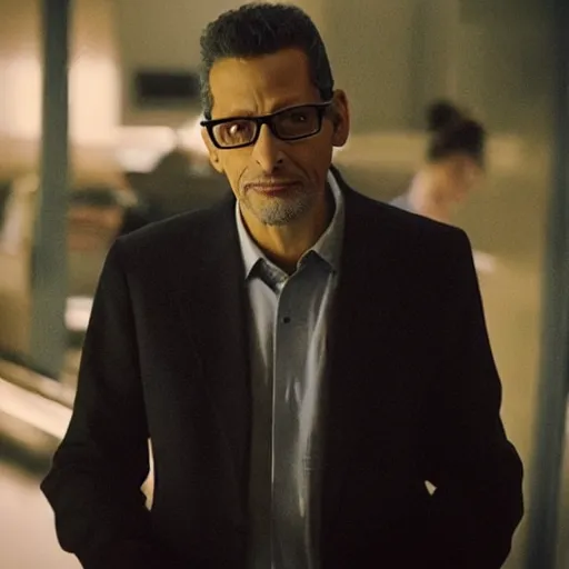 Prompt: “ mr robot starring jeff goldblum ”