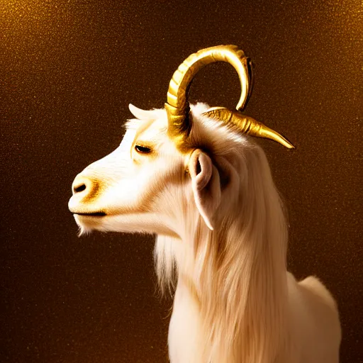 portrait of a golden goat, beautiful portrait, studio | Stable Diffusion |  OpenArt