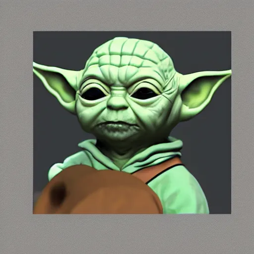 Prompt: walter white as baby yoda, award winning, trending on artstation, unreal engine