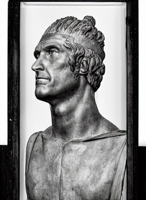 Image similar to a full portrait photo of julius caesar, f / 2 2, 3 5 mm, 2 7 0 0 k, lighting, perfect faces, award winning photography.