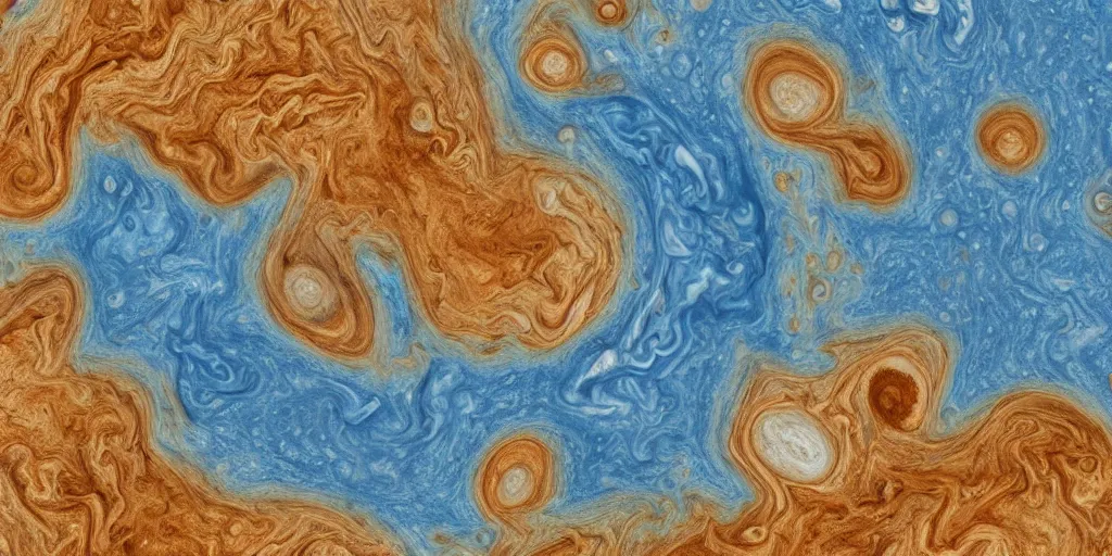 Prompt: jupiter world map texture