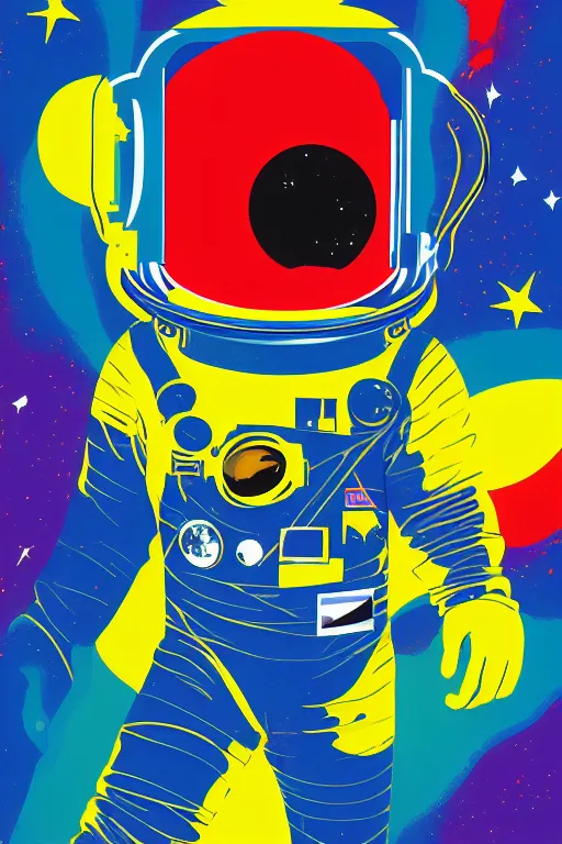 Prompt: cinema, aesthetic, acrylic paint and pencil, pop art style, astronaut horse, floating in space, by mike swiderek, jorge lacera, ben lo, tyler west,, ultrarealistic, sharp focus, intricate, ultra high definition, ultra resolution details, no duplicate, proportional, shadow effect, baroque environment