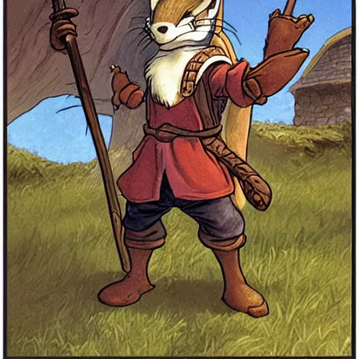 Prompt: The main character from Redwall.
