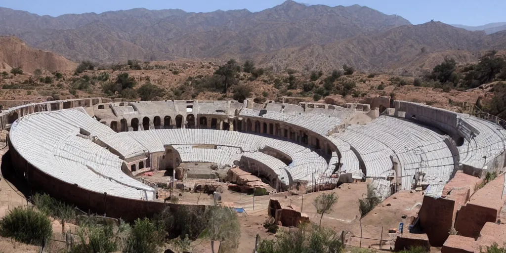 Image similar to coliseum chuquicamata