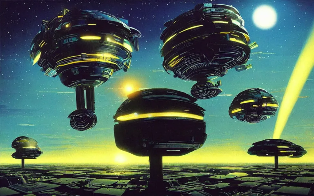 Image similar to a techno - spiritual utopian alien, perfect future, award winning digital art by chris foss