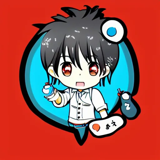 Image similar to generate a cute anime style mascot for cia agency