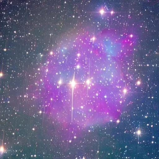 Prompt: diamond shaped nebula