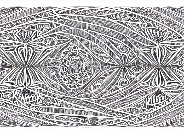 Prompt: symmetry! human fetus, intricate filigree, elegant, highly detailed, centered, concept art, smooth, sharp focus, lineart, illustration, 3 d occlusion, penned with black on white on gray, 8 k