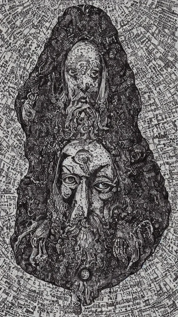 Image similar to esoteric art by john dee