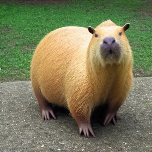 Prompt: capybara in the shape of a toaster