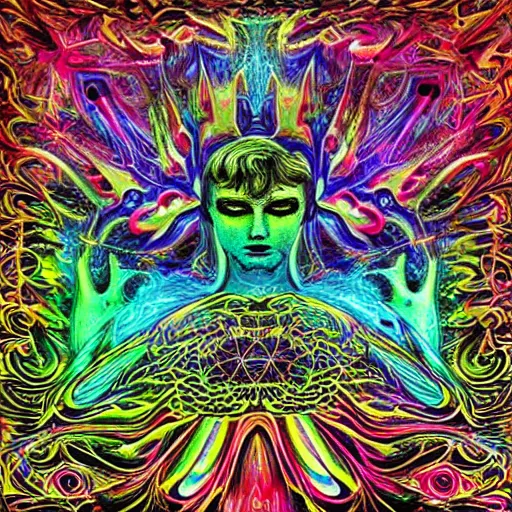 Image similar to DMT God