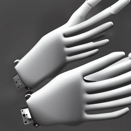 Image similar to you understand mechanical hands, robotic hand surreal