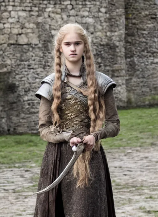 Image similar to myrcella from game of thrones