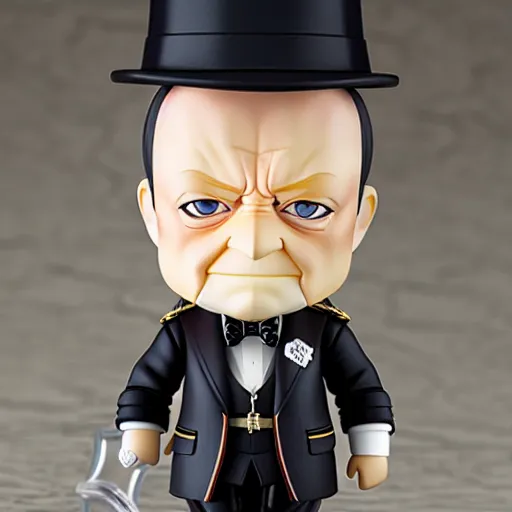 Prompt: nendoroid winston churchill, detailed, custom