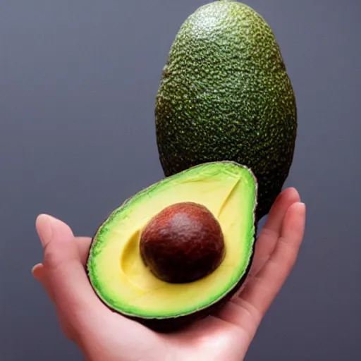 Image similar to an avocado wearing a starfleet uniform
