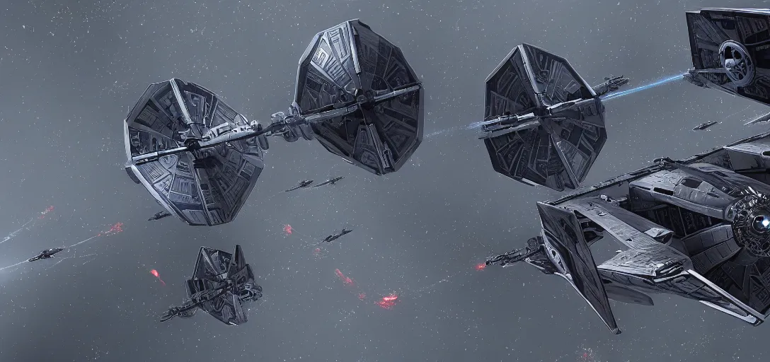 Prompt: Tie Fighter Variants