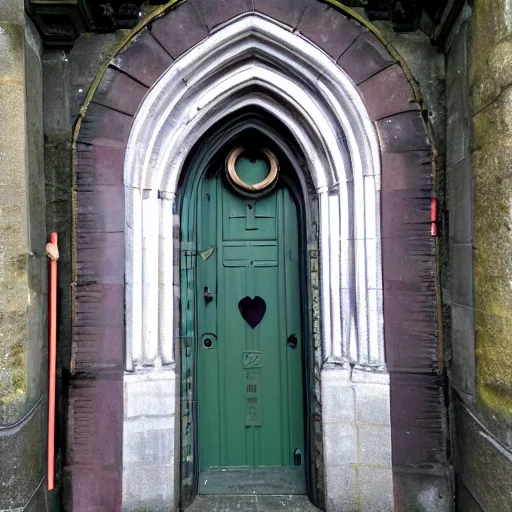 Image similar to i think this just might be my favourite door ever. st saviour's, dartmouth